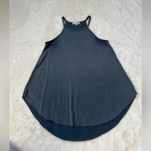 Women's Blue/grey flowy tank